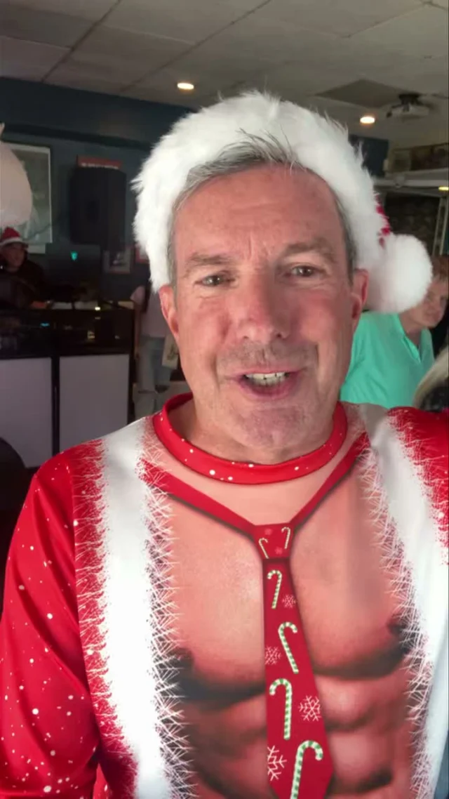 Ho Ho Ho…Let’s Go LIVE from Caroline’s by the Bay 
In Somers Point.  Bring a toy for the kids at shore Medical Center, Santa Claus will be here to load up the sleigh and take them to the hospital. No Cover free parking, I’ll see you on the dance floor.