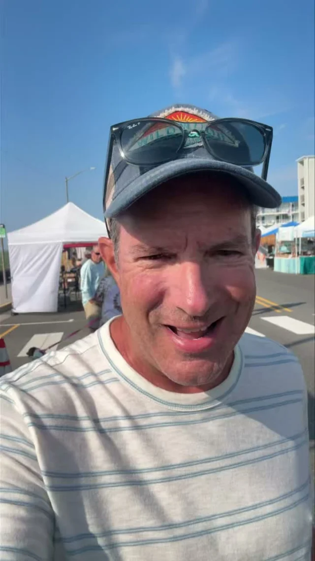 Sunday Funday in North Wildwood.  100’s of vendors on both sides of JFK Blvd along the sea wall. I will be on the stage at 9th Street with the music and FOR THE KIDS, the NEWEST Halloween Dumplings and Crunchy Corn.  See ya here !! 
51st Annual North Wildwood Flea Market.